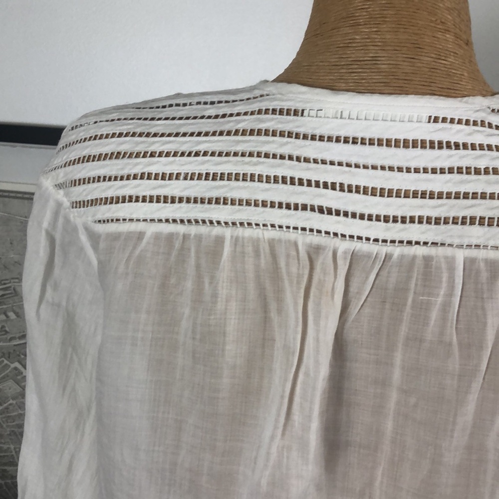 ZIMMERMAN Elegant White Blouse Size 3 - Picture 14 of 16